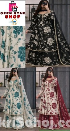 Golap Gown Three Piece Nice colour